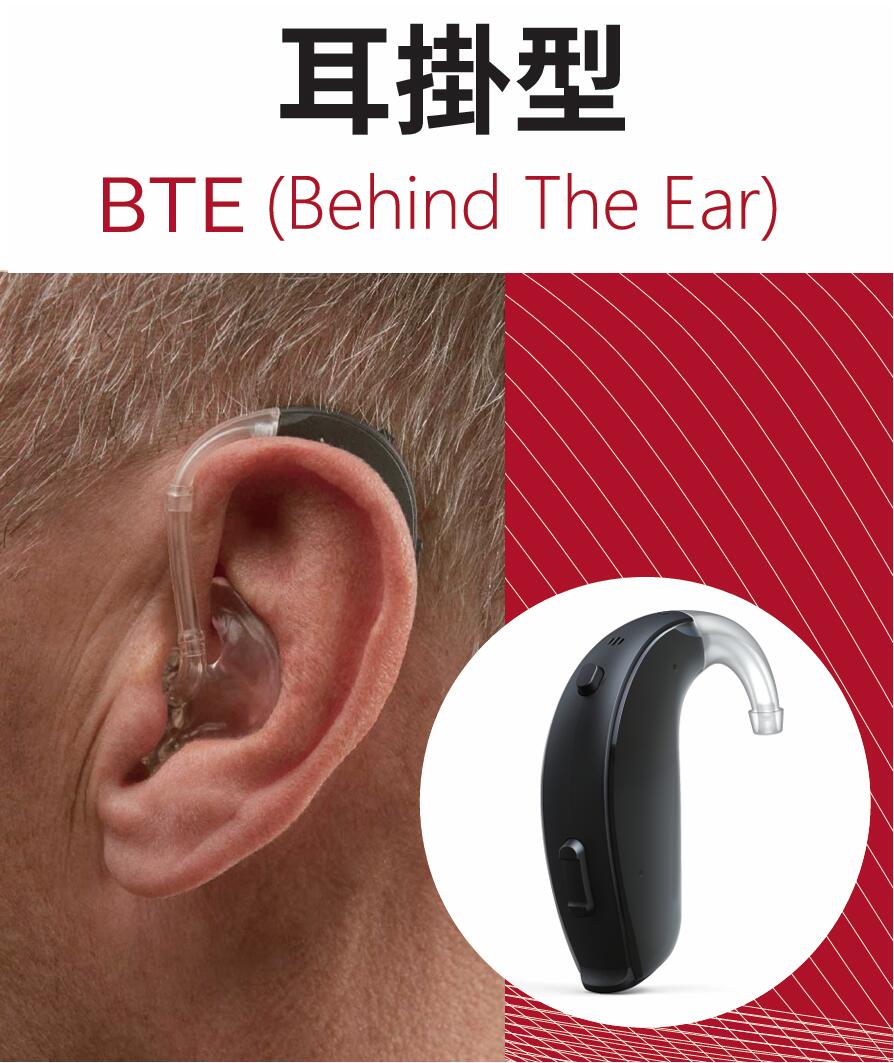 耳掛型助聽器(BTE)